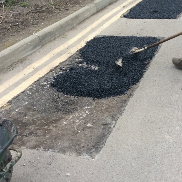 Pothole repairs Wrexham