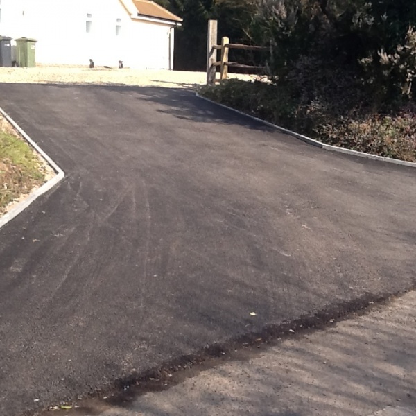 tarmac driveway after